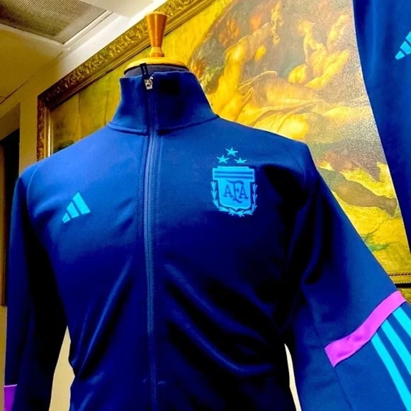 Adidas Argentina Warm Up Suit Size M - Picture 6 of 10